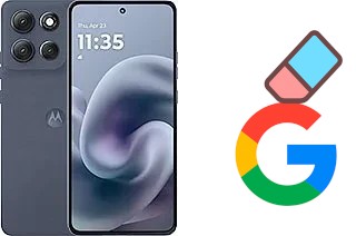 Cómo borrar la cuenta de Google en Motorola Moto G86 Power