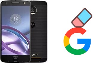 Cómo borrar la cuenta de Google en Motorola Moto Z