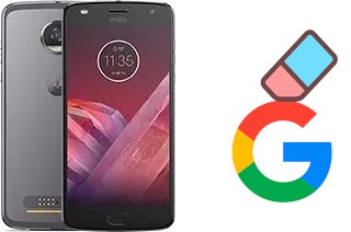 Cómo borrar la cuenta de Google en Motorola Moto Z2 Play