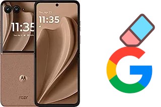 Cómo borrar la cuenta de Google en Motorola Razr+ 2025