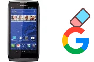 Cómo borrar la cuenta de Google en Motorola RAZR V XT885