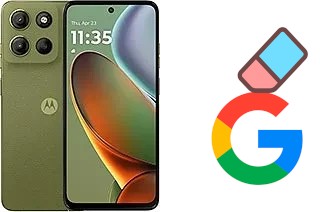 Cómo borrar la cuenta de Google en Motorola Moto G15 Power