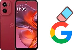 Cómo borrar la cuenta de Google en Motorola Moto G05