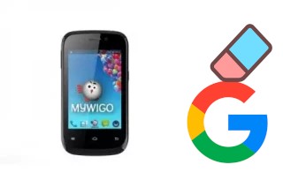 Cómo borrar la cuenta de Google en MyWigo MWG359 Mini
