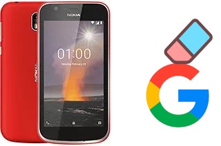 Cómo borrar la cuenta de Google en Nokia 1