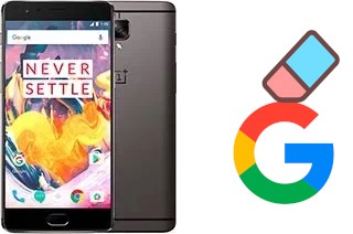 Cómo borrar la cuenta de Google en OnePlus 3T