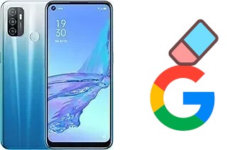 Cómo borrar la cuenta de Google en Oppo a53 (2020)