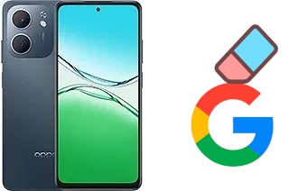 Cómo borrar la cuenta de Google en Oppo A5x