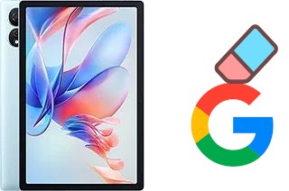 Cómo borrar la cuenta de Google en Oscal Pad 80 WiFi