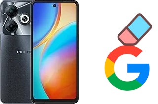 Cómo borrar la cuenta de Google en Philips S6210 Essence 10