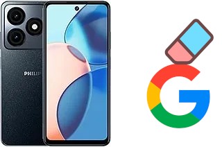 Cómo borrar la cuenta de Google en Philips S6310 Essence 20