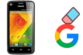 Cómo borrar la cuenta de Google en Philips T3566