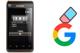 Cómo borrar la cuenta de Google en Philips T939