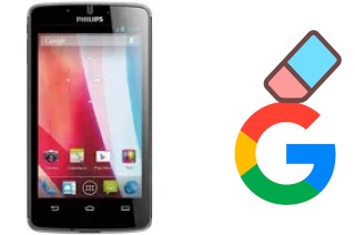 Cómo borrar la cuenta de Google en Philips W6360