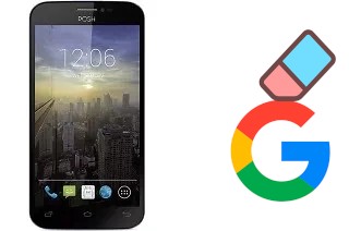 Cómo borrar la cuenta de Google en Posh Orion Pro X500