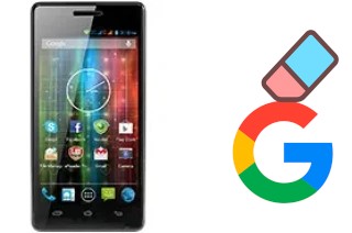 Cómo borrar la cuenta de Google en Prestigio MultiPhone 5451 Duo