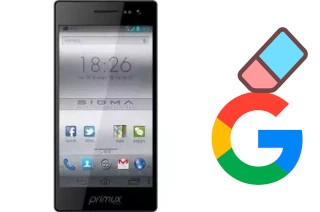 Cómo borrar la cuenta de Google en PRIMUX Primux Sigma