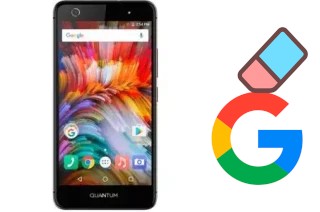 Cómo borrar la cuenta de Google en Quantum MUV UP