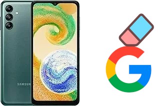 Cómo borrar la cuenta de Google en Samsung Galaxy A04s