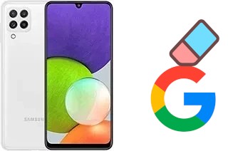 Cómo borrar la cuenta de Google en Samsung Galaxy A22