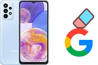 Cómo borrar la cuenta de Google en Samsung Galaxy A23
