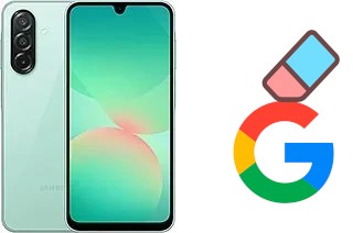 Cómo borrar la cuenta de Google en Samsung Galaxy A26
