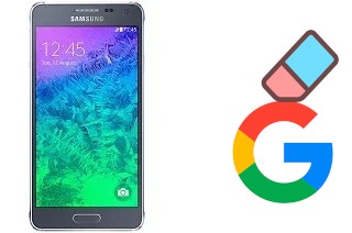 Cómo borrar la cuenta de Google en Samsung Galaxy Alpha (S801)