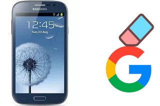 Cómo borrar la cuenta de Google en Samsung Galaxy Grand I9082