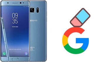 Cómo borrar la cuenta de Google en Samsung Galaxy Note FE