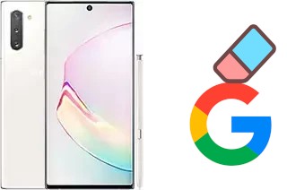 Cómo borrar la cuenta de Google en Samsung Galaxy Note10