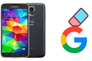 Cómo borrar la cuenta de Google en Samsung Galaxy S5 (USA)