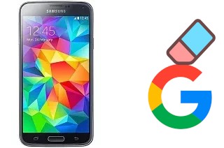 Cómo borrar la cuenta de Google en Samsung Galaxy S5 TD-LTE
