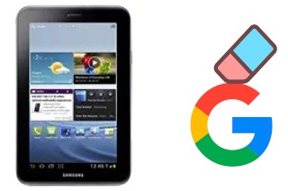 Cómo borrar la cuenta de Google en Samsung Galaxy Tab 2 7.0 P3110