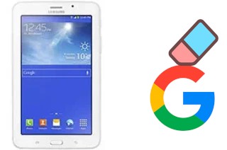 Cómo borrar la cuenta de Google en Samsung Galaxy Tab 3 V