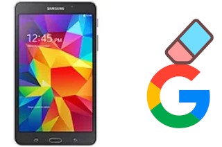 Cómo borrar la cuenta de Google en Samsung Galaxy Tab 4 7.0 3G
