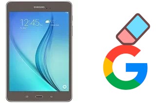 Cómo borrar la cuenta de Google en Samsung Galaxy Tab A 8.0