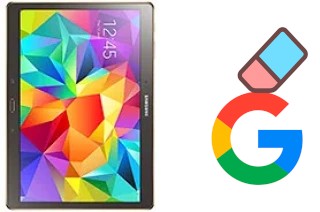Cómo borrar la cuenta de Google en Samsung Galaxy Tab S 10.5 LTE