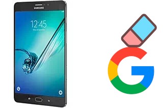 Cómo borrar la cuenta de Google en Samsung Galaxy Tab S2 8.0