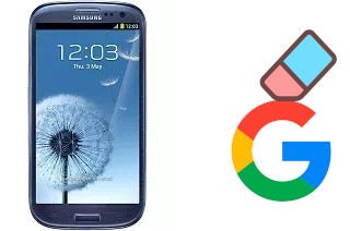 Cómo borrar la cuenta de Google en Samsung I9300 Galaxy S III