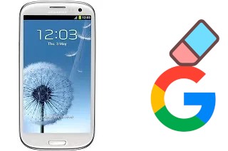 Cómo borrar la cuenta de Google en Samsung Galaxy S3 Neo