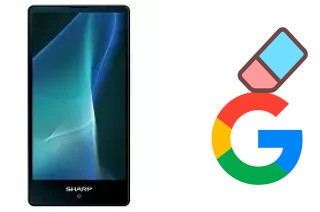 Cómo borrar la cuenta de Google en Sharp Aquos Mini SH-M03