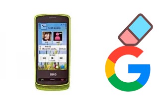 Cómo borrar la cuenta de Google en SKG N-78