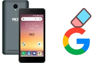 Cómo borrar la cuenta de Google en Sky-Devices Elite C5