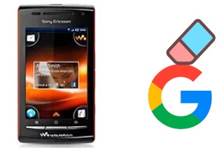 Cómo borrar la cuenta de Google en Sony Ericsson W8