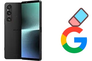 Cómo borrar la cuenta de Google en Sony Xperia 1 V