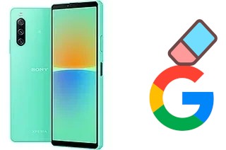 Cómo borrar la cuenta de Google en Sony Xperia 10 IV