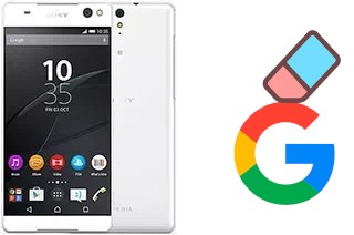 Cómo borrar la cuenta de Google en Sony Xperia C5 Ultra Dual