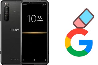 Cómo borrar la cuenta de Google en Sony Xperia Pro (2020)