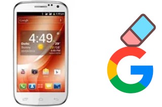 Cómo borrar la cuenta de Google en Spice Mi-450 Smartflo Ivory