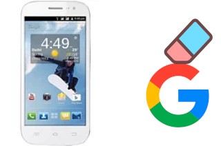 Cómo borrar la cuenta de Google en Spice Mi-502 Smartflo Pace2